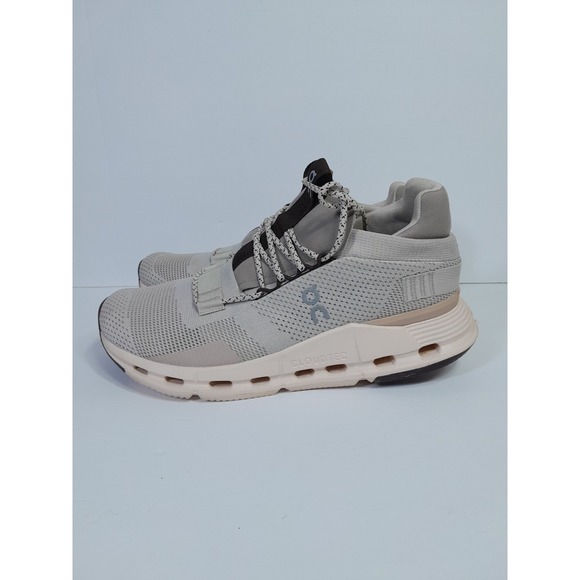 Once We Were Warriors Shoes - On Cloudnova Women Sz  9 Pearl Shell Shoes Sneakers